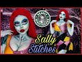 Sally from The Nightmare Before Christmas HALLOWEEN TUTORIAL | Sydney Nicole