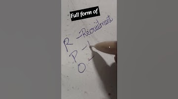 RPO full form #shorts #fullform #learnenglish #acronyms #learnfullforms #english #shortforms