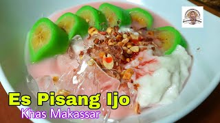 Es Pisang Ijo\/Palu Butung Khas Makassar