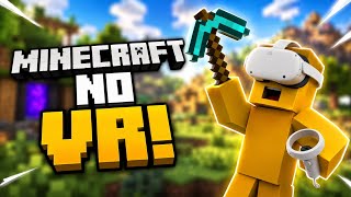 MINHA PRIMEIRA VEZ JOGANDO NO VR!  MINECRAFT REALIDADE VIRTUAL DIA 01!