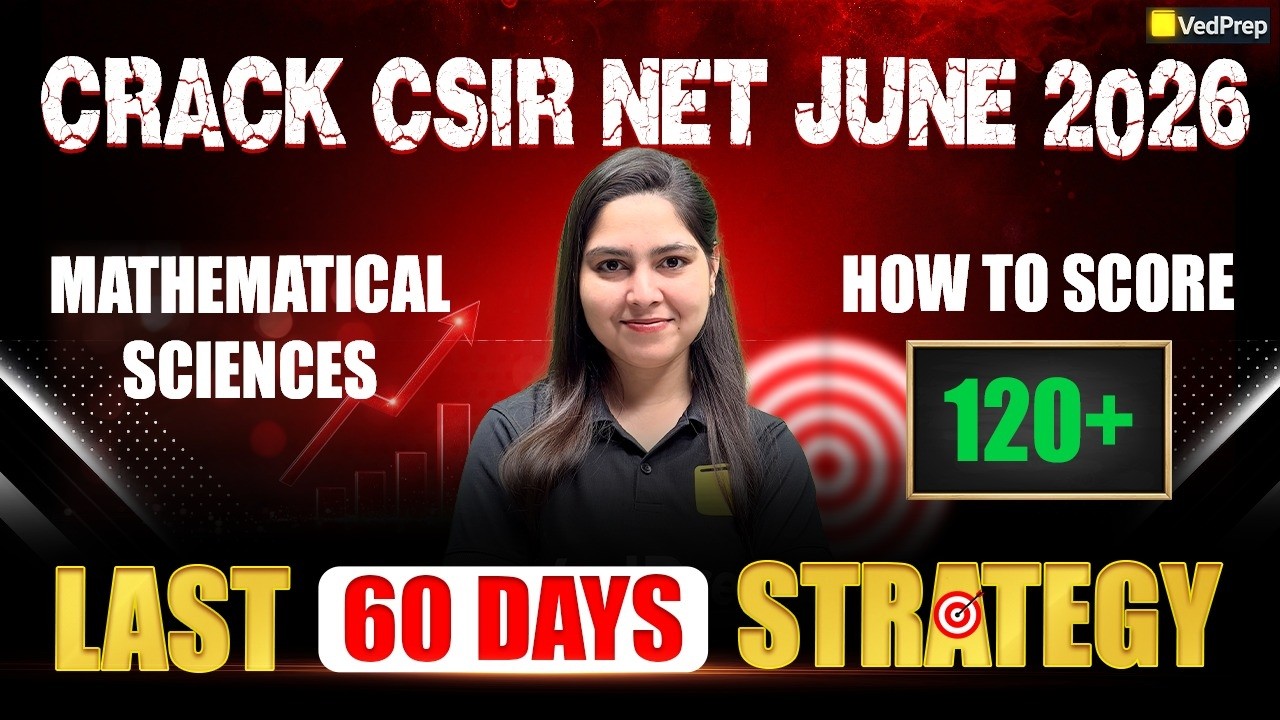 Crack CSIR NET Maths 2026 in 60 Days 🚀 | Last 60 Days Strategy 🔥 ...