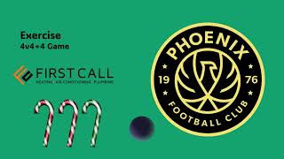 Phoenix FC   Week 9   Rec  Training Session