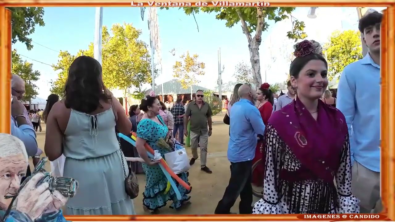 FERIA 2023 SAN MATEO ENTRANDO EN FERIA CASETAS