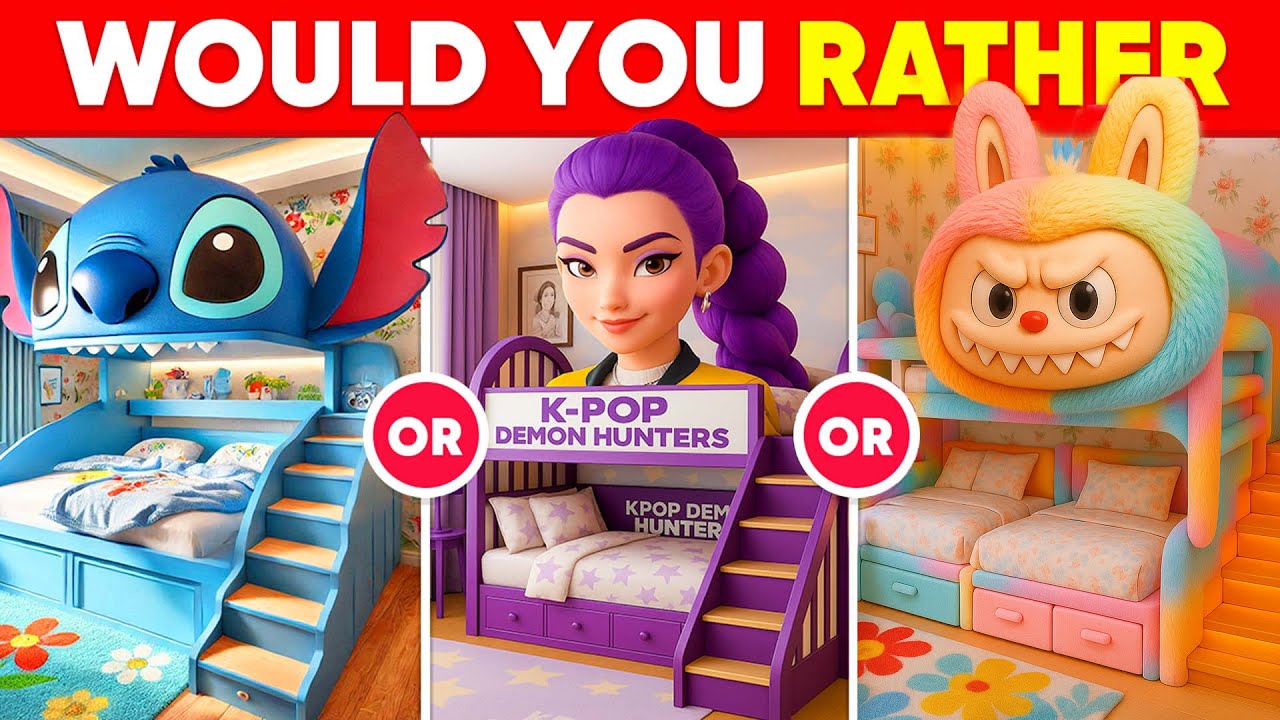 Would You Rather...? Build Your Ultimate Fantasy House 🏡😈🌈💖 Moca Quiz