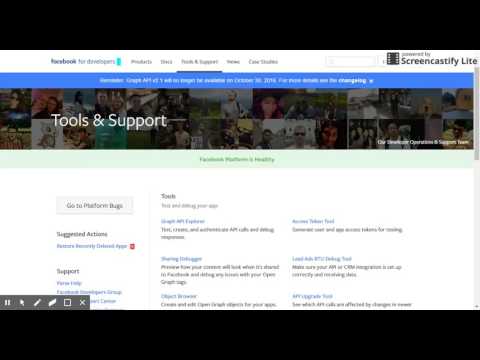 How to get Facebook app id & access token for social media gallery pro