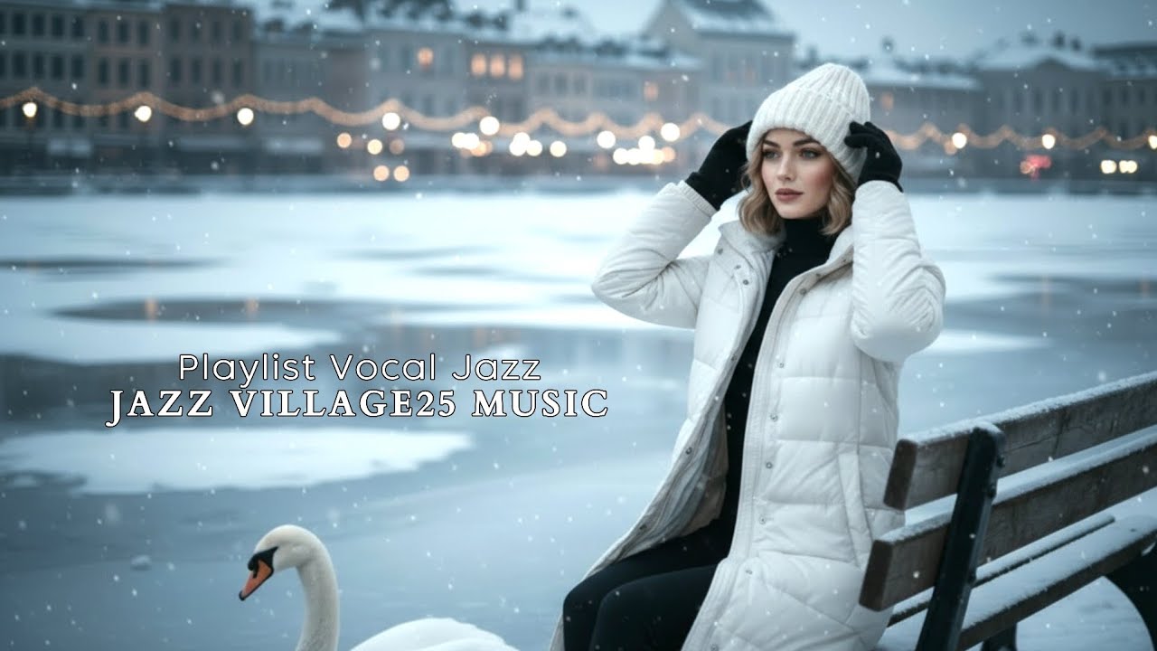 크리스마스의 고요함, 백조처럼 흘러가는 잔잔한 재즈 선율Christmas stillness, calm jazz melodies flowing like a swan