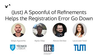(Just) A Spoonful of Refinements Helps the Registration Error Go Down -  ICCV 2021 Oral