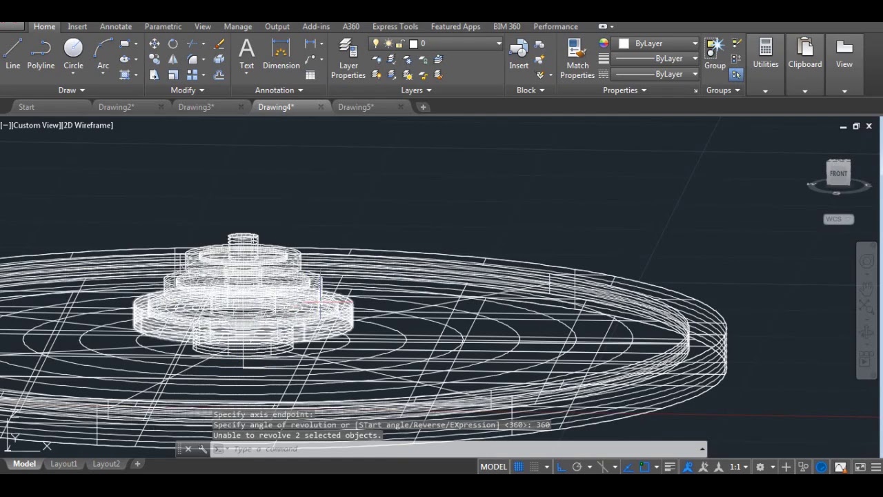 Autocad havuz yapma YouTube