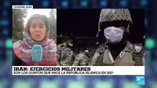 Informe desde Teherán: Irán realiza ejercicios militares que son leídos como una despedida a Trump