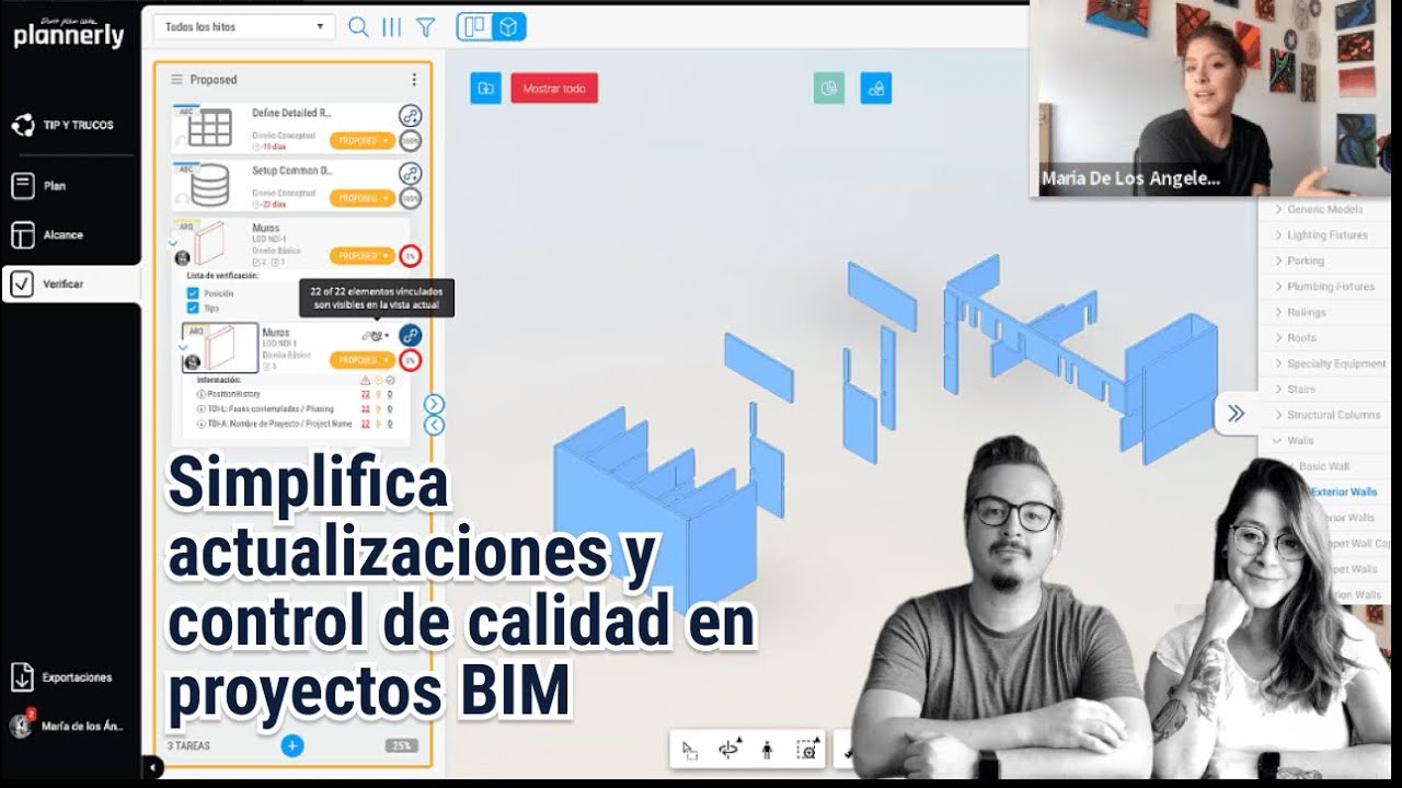 Simplifica actualizaciones y control de calidad en proyectos BIM - YouTube