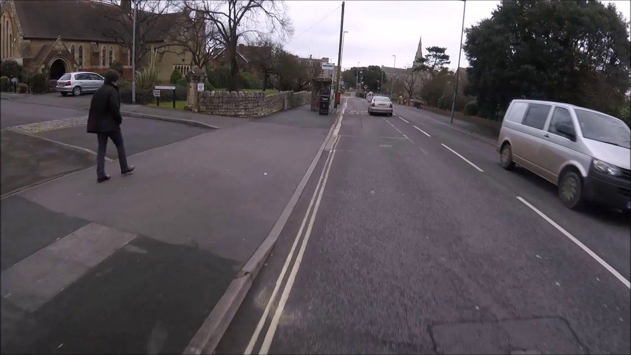 Van Driver nearly takes me out! - YouTube