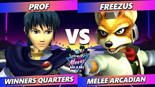 LMM Miami 2023 - Prof (Marth) Vs. Freezus (Fox) Smash Melee - SSBM