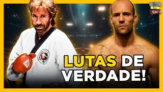 12 ATORES  que LUTAM na VIDA REAL 🥋💥