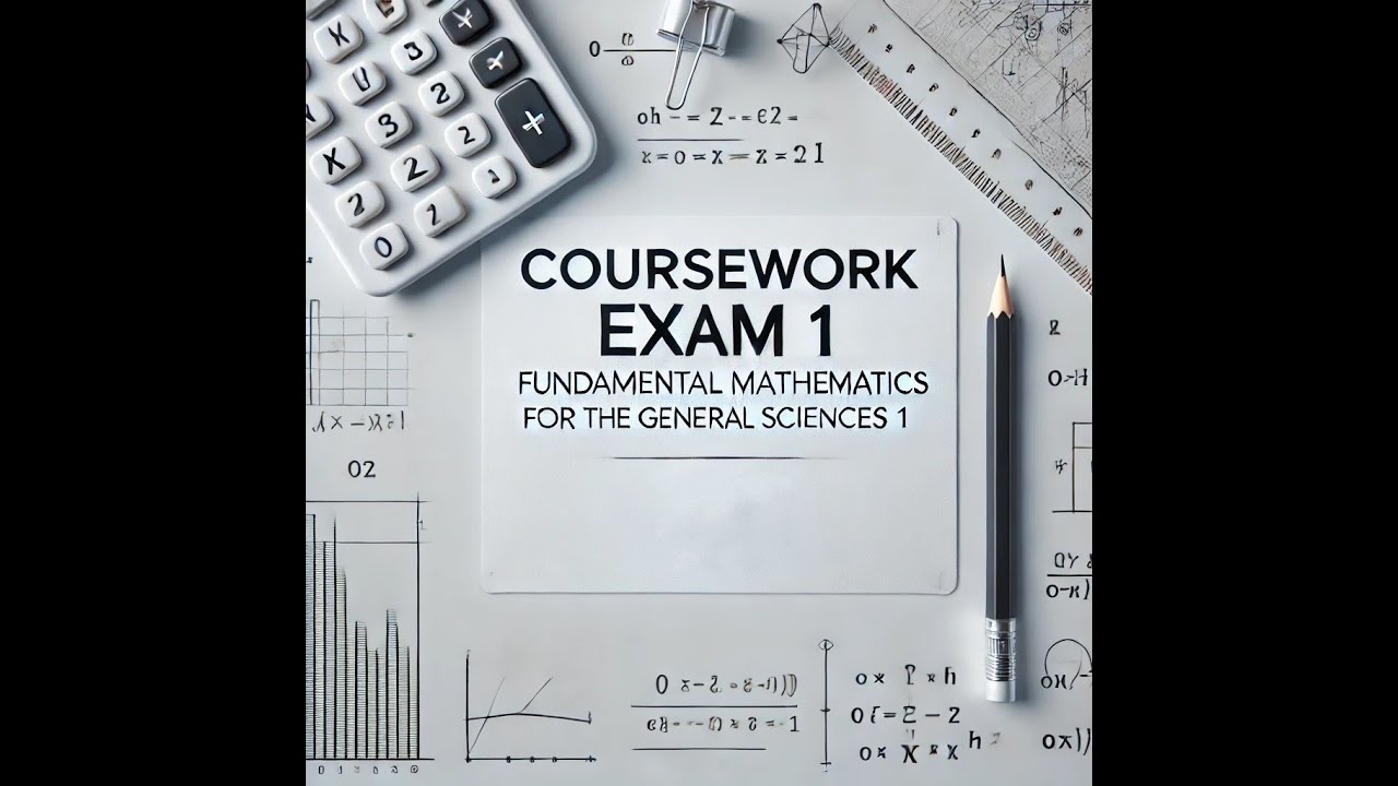 Fundamental Mathematics Coursework exam 1 solutions (2024) - YouTube