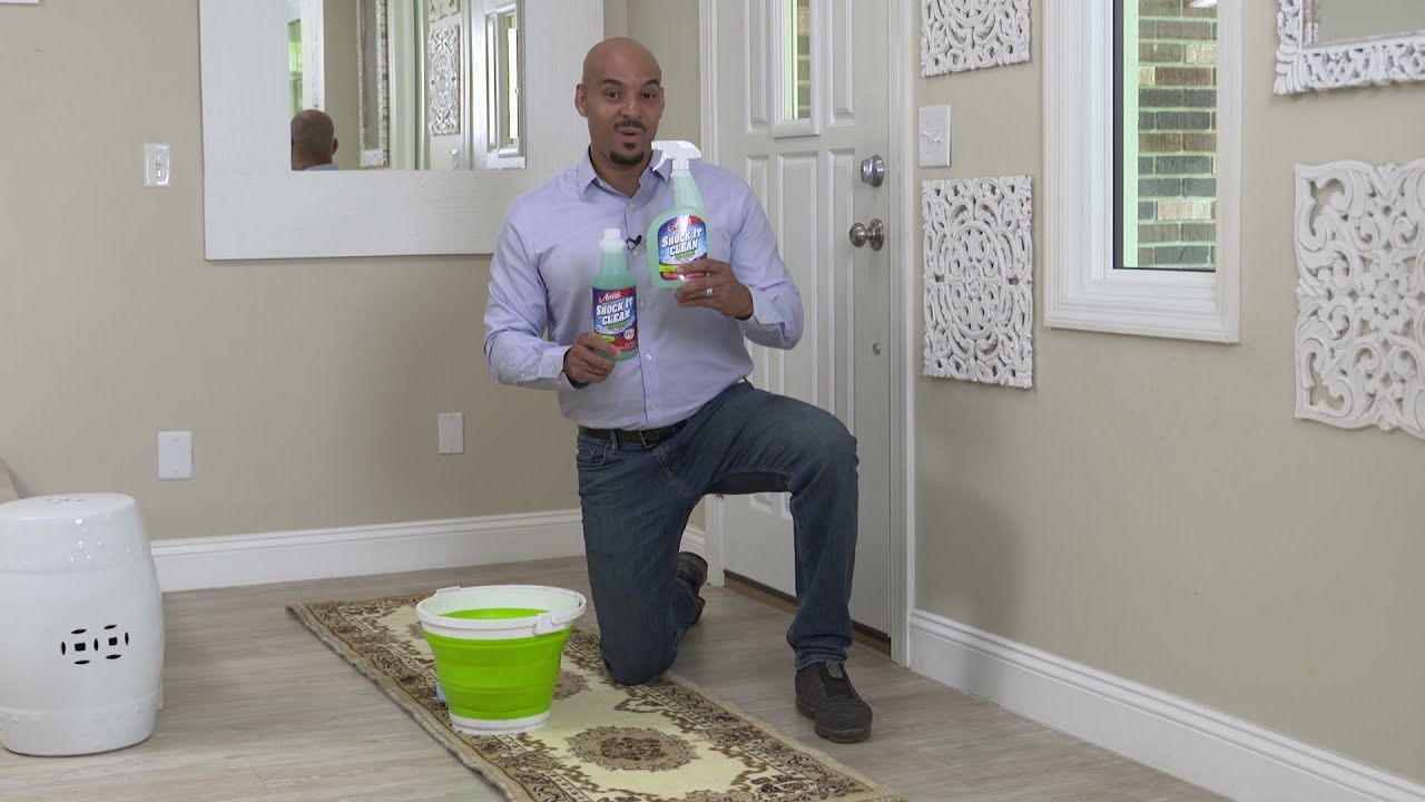 Professor Amos' Shock It Clean On Carpet YouTube