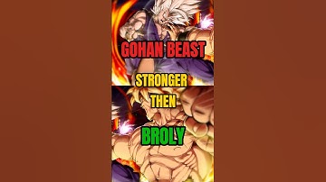 Gohan Beast vs Broly Settled by the Manga?! 🔥