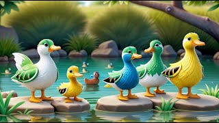 Little Angel (The Duck Quack Jungle Lake Adventure) Nursery Rhymes & Kids songs #viral #funny #anime