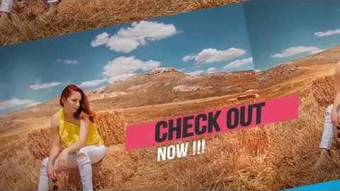 Adobe After Effects template: Fast Folding Photo Intro