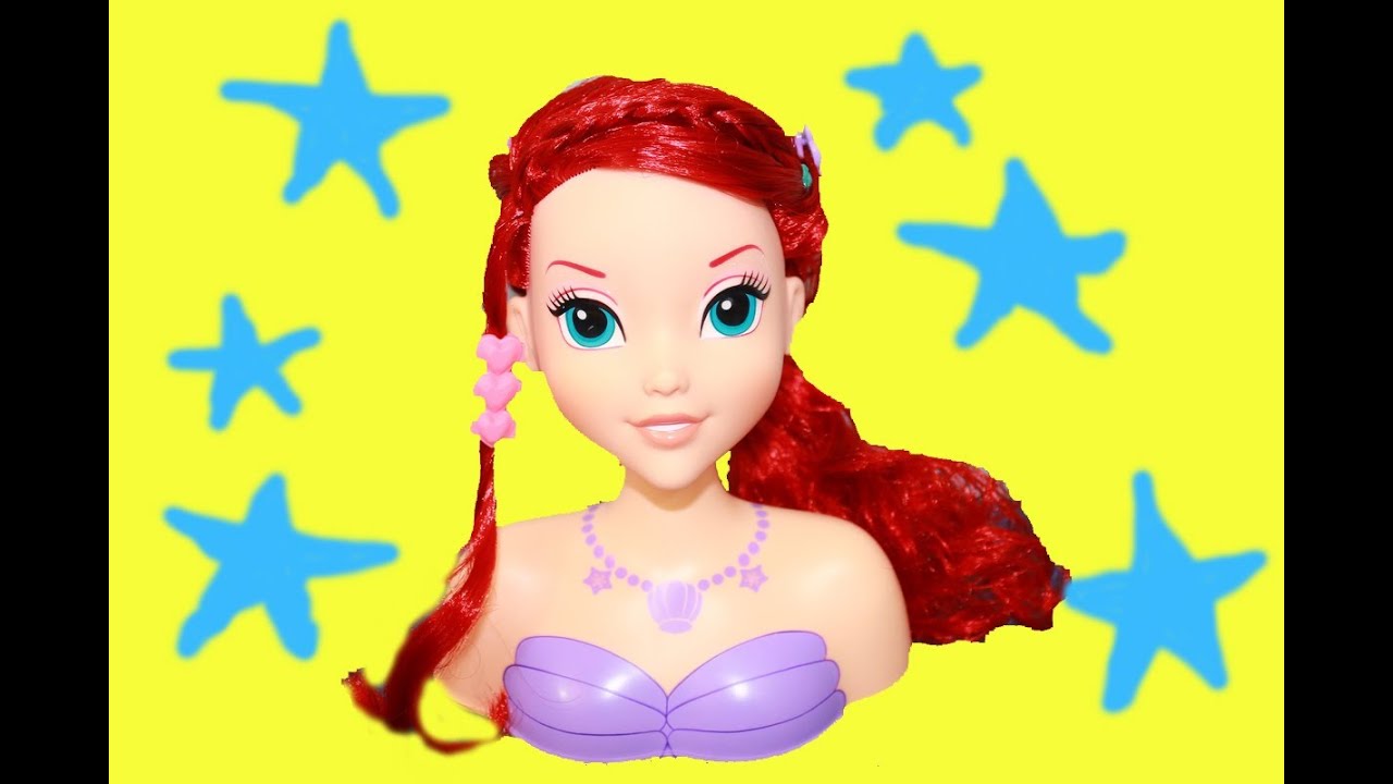 ARIEL The Little Mermaid HAIR Styling Doll Princess 