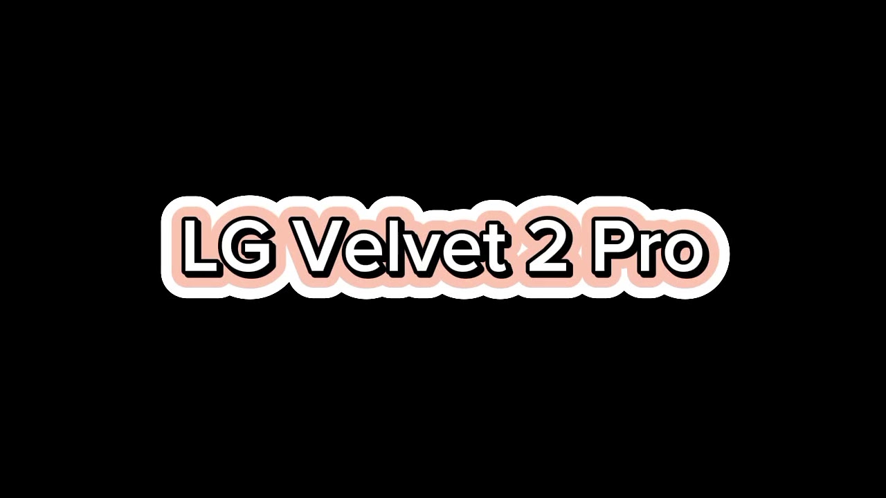 LG Velvet 2 Pro Wireless Full Charged Sound Acoustic