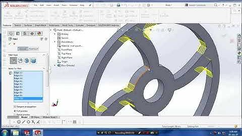 #how to make flywheel in solidworks 2016/2017