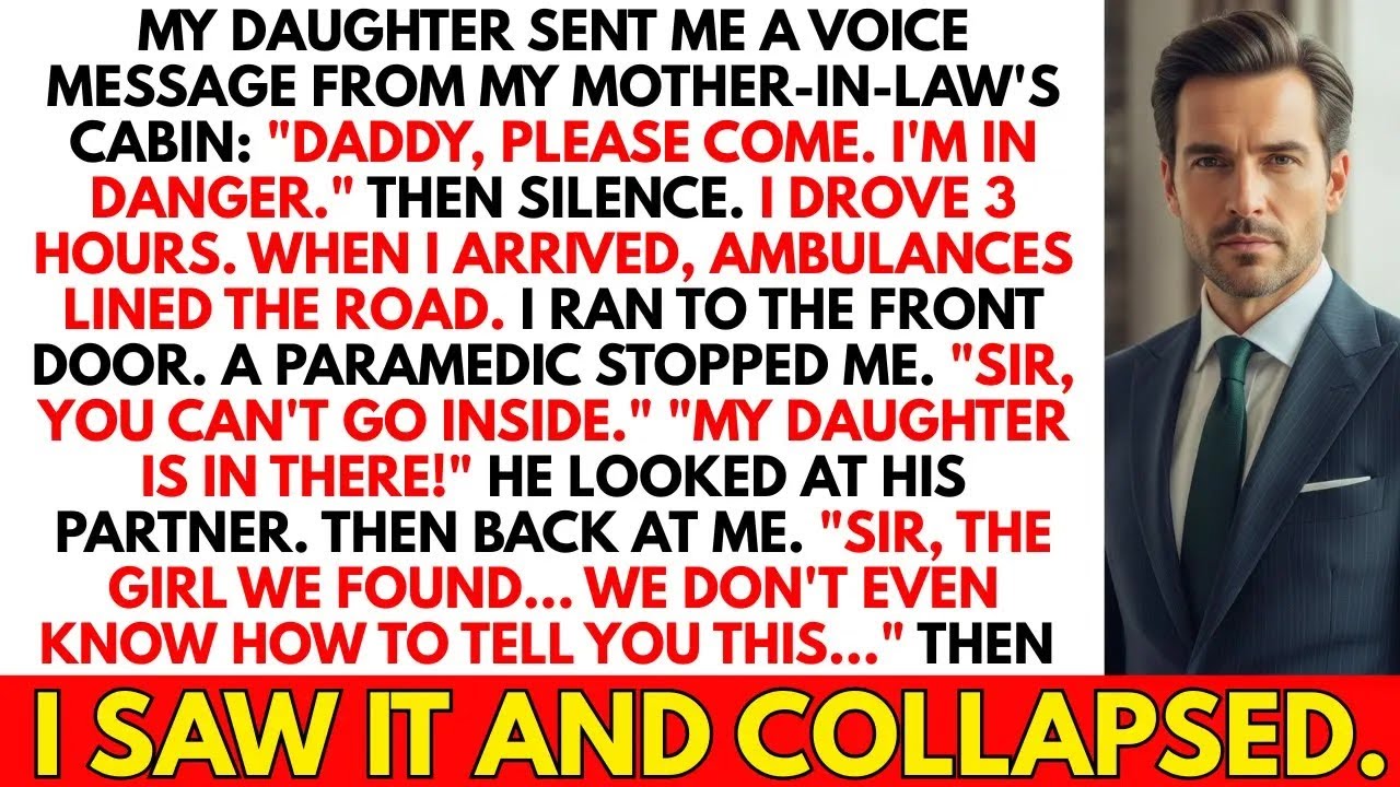 Daughter's Voice Message： ＂I'M IN DANGER ＂ I Rushed There and Saw The Horrifying Scene