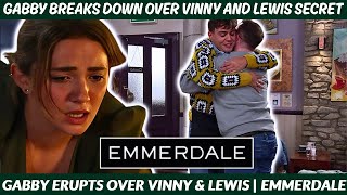 Emmerdale: Gabby hits breaking point over Vinny and Lewis | emmerdale spoilers