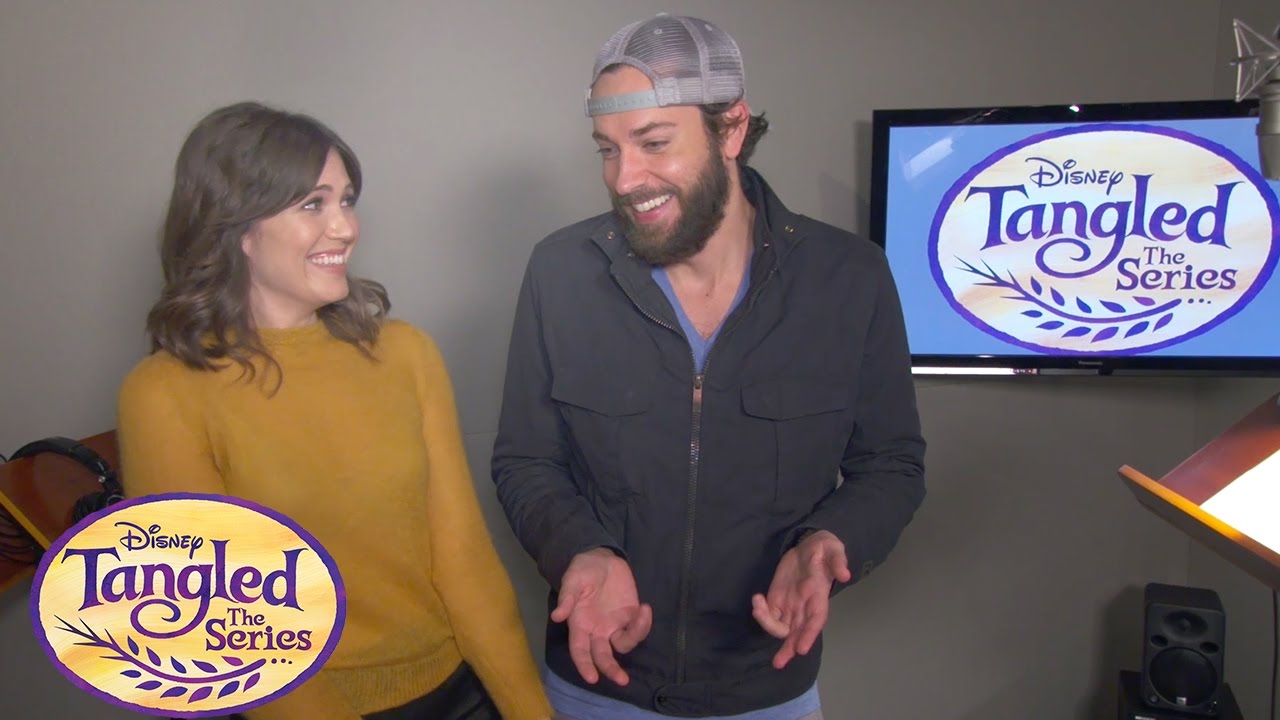 Mandy Moore & Zachary Levi Teaser Tangled | Disney Channel - YouTube