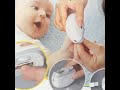 Electric Automatic Nail Clipper with Light 💅😄 #SmartNailClipper #BabyCare #ShortVideo