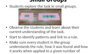 Algebraic Thinking Movie 0001