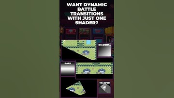 Pokémon Battle Transition with 1 Shader?!