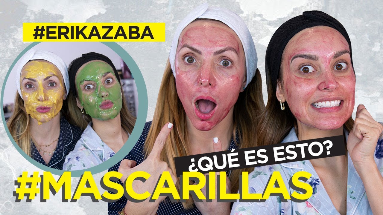 PROBANDO MASCARILLAS RARAS CON ERIKA ZABA | PAU FLORENCIA