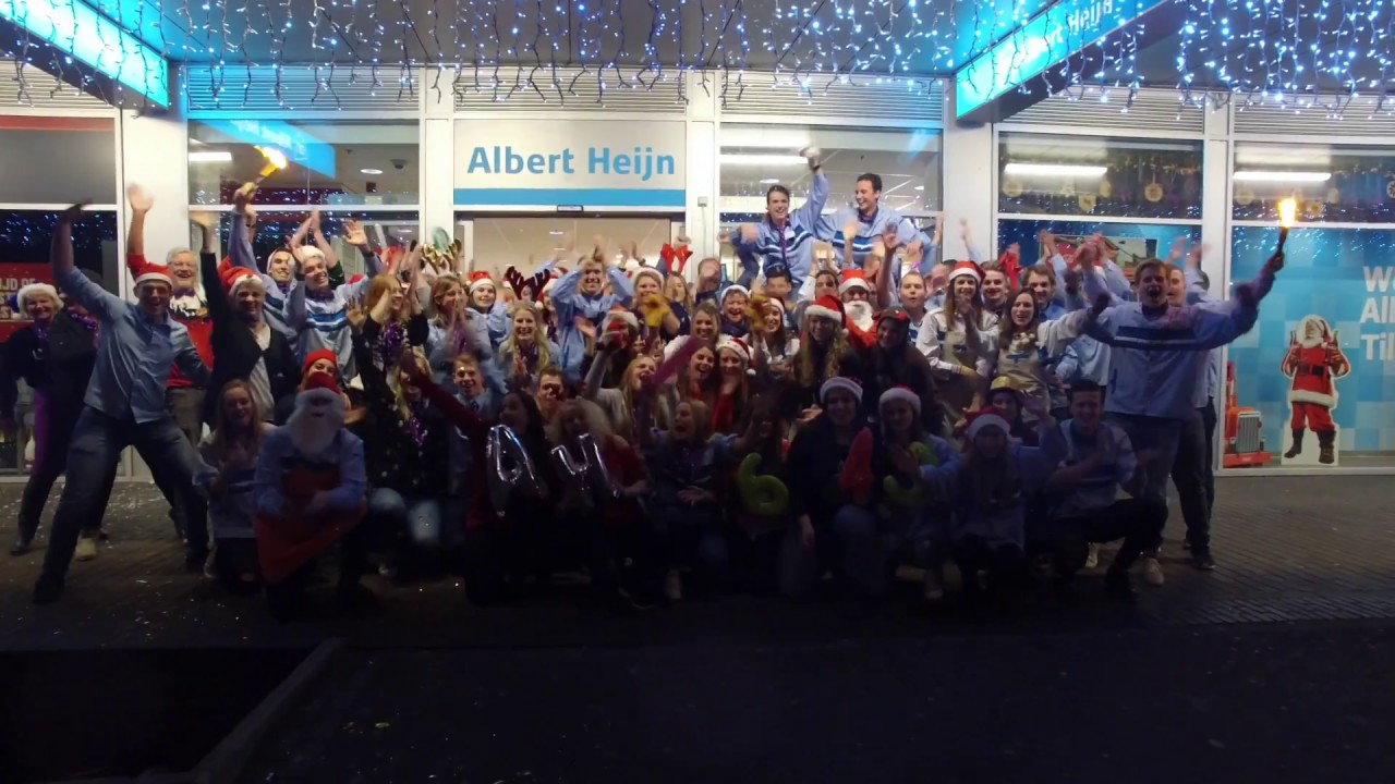 Kerstlipdub Albert Heijn Dalem