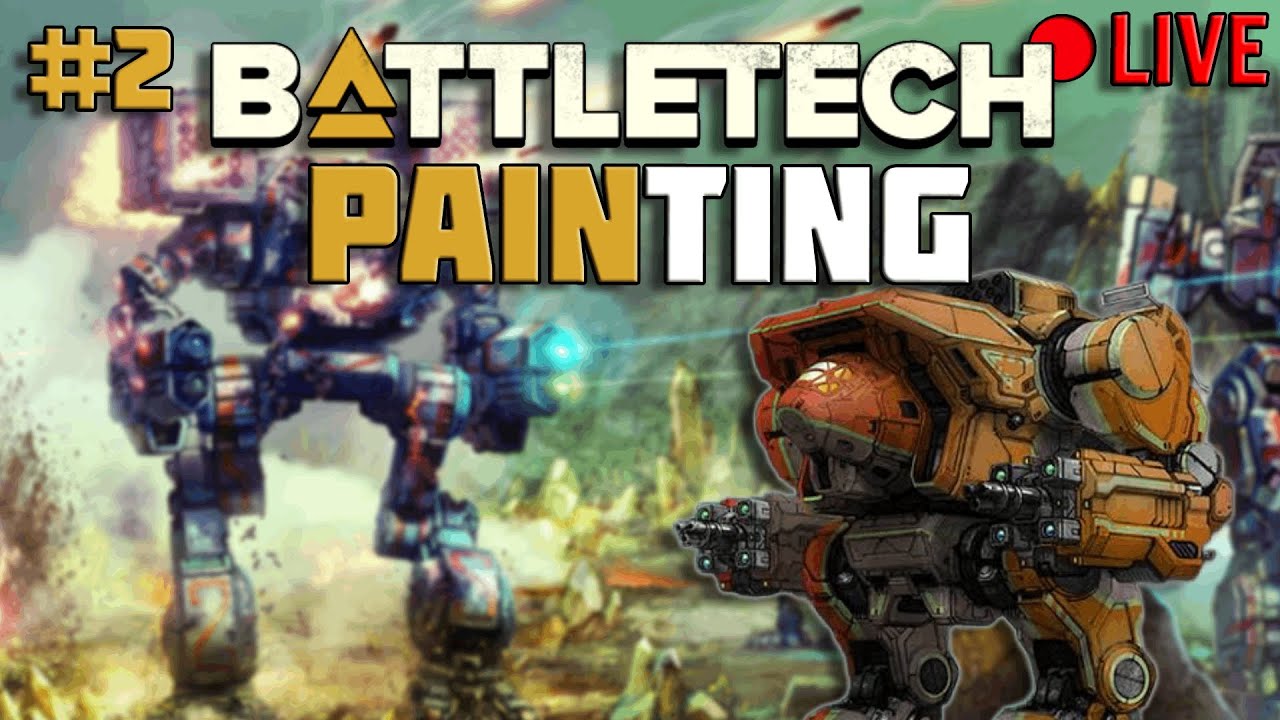 【BattleTech】Vtuber PAINts Mechs MOAR (Dire Wolf, Atlas, Bullshark ...