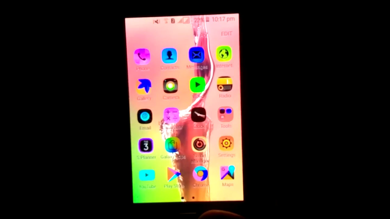 Samsung galaxy display negative problem HINDI YouTube