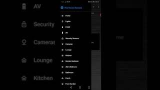 "The Home Remote" demo with Vera, Philips Hue, Logitech Harmony screenshot 4