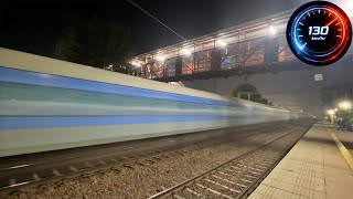 Fast and Rescheduled Winters Trains Through Delhi Mathura Section ft. CR Rajdhani without Rear Loco
