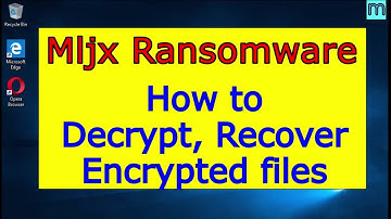 Mljx virus (ransomware). How to decrypt .Mljx files. Mljx File Recovery Guide.