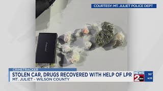 Stolen car, drugs recovered with help of LPR in Mt. Juliet