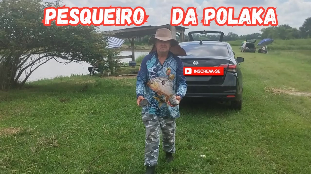 🎣 Pescaria no Pesqueiro da Polaca – São José dos Pinhais / PR
