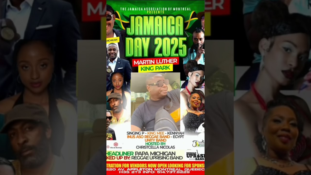 Jamaica Day Montreal July 26,2025 