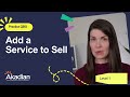 Let's Practice QBO - Add a Service to Sell