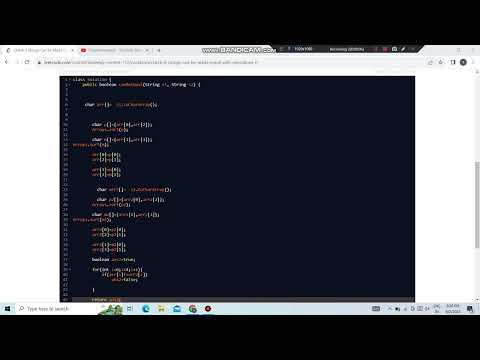 7021. Check if Strings Can be Made Equal With Operations I | Leetcode | Biweekly Contest 112 | Sol.