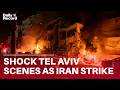 DEVASTATING FOOTAGE as Iran RETALIATE with strikes on Tel Aviv