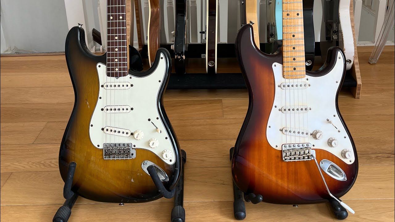 Atkin ‘The Fifty-Four’ s-style vs 1963 Fender Strat