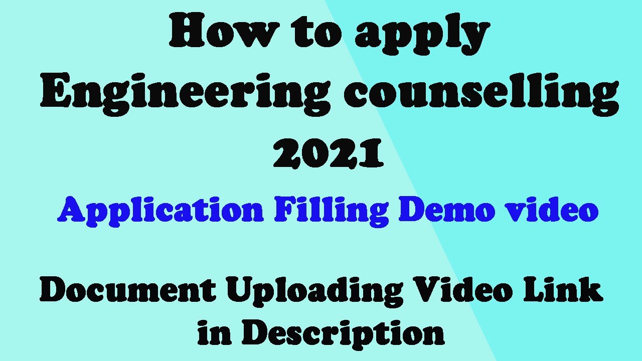 how to apply TNEA 2021 in tamil/how to apply engineering counselling in tamilnadu 2021/SD academy