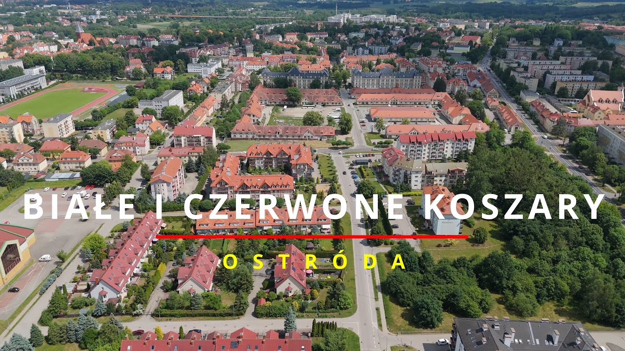 Koszary Kawalerii w Ostródzie | Widok z drona | DJI Air 3 4K