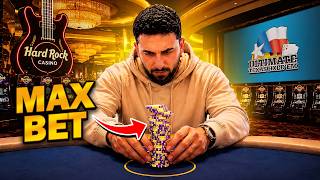 Details INSANE ULTIMATE TEXAS HOLD’EM ACTION WITH MAX BETS! (HUGE WIN) Guide