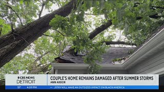 Ann Arbor residents say roof still not fixed after August storm damage
