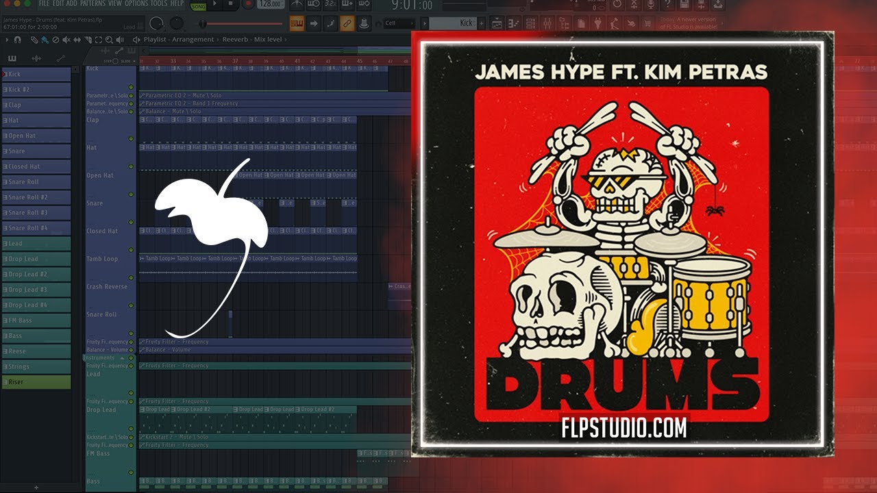 James Hype Drums (Feat Kim Petras) (FL Studio Remake) YouTube